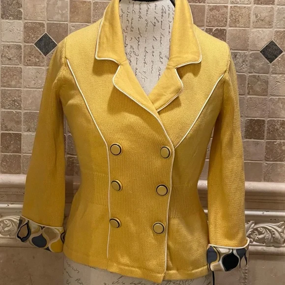 sparrow Jackets Coats Anthropologie Sparrow Mustard Yellow